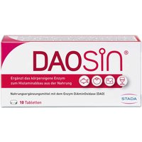 Daosin Tabletten zur UnterstÃ¼tzung des Histaminabbaus von Daosin