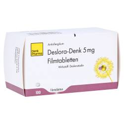 "Deslora-Denk 5mg Filmtabletten 100 Stück" von "Denk Pharma GmbH & Co. KG"