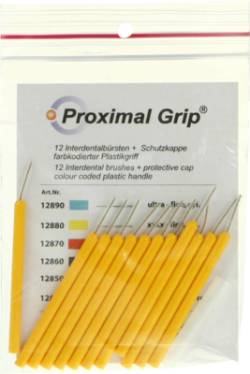 PROXIMAL Grip xxxx-fein gelb Interdentalb�rste 12 St von Dent-o-care Dentalvertriebs GmbH