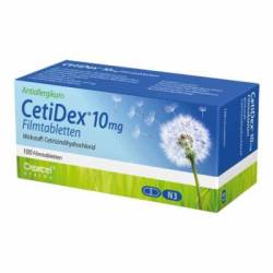 CETIDEX 10 mg Filmtabletten 100 St von Dexcel Pharma GmbH