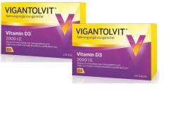 VIGANTOLVIT 2.000 I.E. Vitamin D3 Doppelpack von WICK Pharma - Zweigniederlassung der Procter & Gamble GmbH