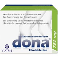 Dona 750 mg: Kniearznei bei Arthrose, hochdosiertes Glucosamin von Dona