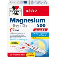 Doppelherz® Magnesium 500 +B12 + D3 Direct Depot von Doppelherz