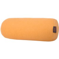 Dr. Berger Velours-Fleece Nackenrolle Senfgelb 40 x 16 cm von Dr. Berger