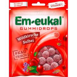 Em-eukal Gummidrops WILDKIRSCH-SALBEI zuckerhaltig von Dr. C. SOLDAN GmbH