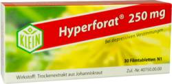 HYPERFORAT 250 mg Filmtabletten 30 St von Dr. Gustav Klein GmbH & Co. KG