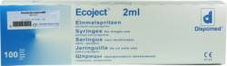 EINMALSPRITZE 2 ml Luer Ecoject 100X2 ml von Dr. Junghans Medical GmbH
