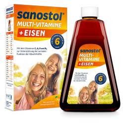 Sanostol plus Eisen Saft 230 ml Saft von Dr. Kade Pharmazeutische Fabrik GmbH