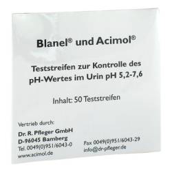 TESTSTREIFENHEFT z.Bestimmung d.Urin ph Wertes 50 St von Dr. Pfleger Arzneimittel GmbH