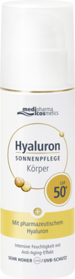 HYALURON SONNENPFLEGE K�rper Creme LSF 50+ 150 ml von Dr. Theiss Naturwaren GmbH