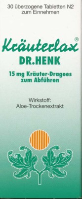 Kräuterlax Kräuter-Dragees zum Abführen von Dr. Theiss Naturwaren GmbH