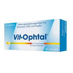 VIT OPHTAL mit 10 mg Lutein Tabletten von Dr. Winzer Pharma GmbH