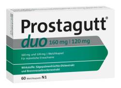PROSTAGUTT duo 160 mg/120 mg Weichkapseln 60 St von Dr.Willmar Schwabe GmbH & Co.KG