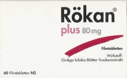 R�KAN Plus 80 mg Filmtabletten 60 St von Dr.Willmar Schwabe GmbH & Co.KG
