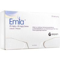 Emla 25 mg/g + 25 mg/g Creme + 12 Tegaderm von Emla