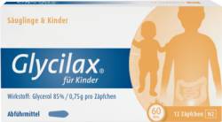 GLYCILAX Suppositorien f�r Kinder 12 St von Engelhard Arzneimittel GmbH & Co.KG