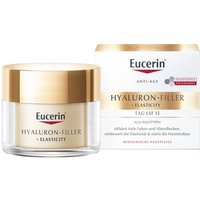 Eucerin® Hyaluron-Filler + Elasticity Tagespflege Lsf15 - Jetzt 20% sparen mit Code 'sommer20' von Eucerin