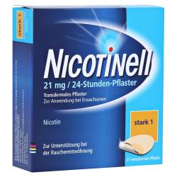 "Nicotinell 21mg/24 Stunden Pflaster transdermal 21 Stück" von "EurimPharm Arzneimittel GmbH"