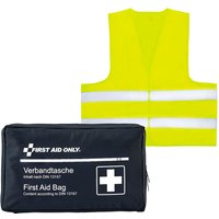 First Aid Only Set Verbandtasche DIN 13167 mit Warnweste von First Aid Only