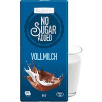 Frankonia No Sugar Added Vollmilch Schokolade von Frankonia