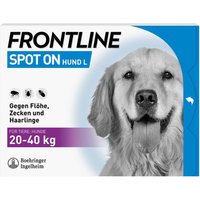 Frontline Spot On Hund L (20-40 kg) gegen Zecken, FlÃ¶he, Haarlin von Frontline