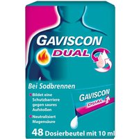 Gaviscon Dual 500mg/213mg/325mg Suspens.im Beutel von Gaviscon