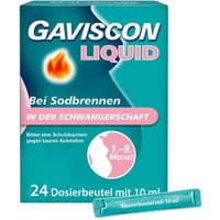 Gaviscon Liquid bei Sodbrennen in der Schwangerschaft von Gaviscon
