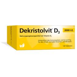 DEKRISTOLVIT D3 2000 I.E. Tabletten 33 g von H�bner Naturarzneimittel GmbH