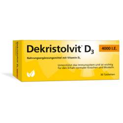 DEKRISTOLVIT D3 4000 I.E. Tabletten 30 St von H�bner Naturarzneimittel GmbH