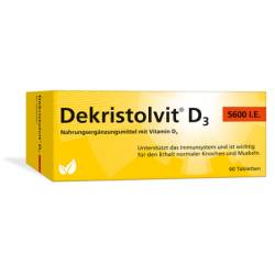 DEKRISTOLVIT D3 5600 I.E. Tabletten 60 St von H�bner Naturarzneimittel GmbH