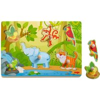 Haba Steckpuzzle Sound-Greifpuzzle Im Dschungel von HABA