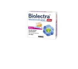 BIOLECTRA Magnesium 400 mg ultra Direct Orange 26 g von HERMES Arzneimittel GmbH