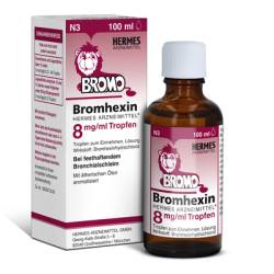 BROMHEXIN Hermes Arzneimittel 8 mg/ml Tropfen 100 ml von HERMES Arzneimittel GmbH