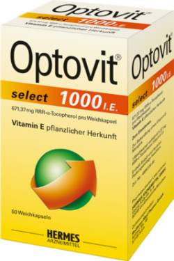 OPTOVIT select 1.000 I.E. Kapseln 50 St von HERMES Arzneimittel GmbH