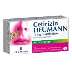 Cetirizin HEUMANN 10mg von HEUMANN PHARMA GmbH & Co. Generica KG