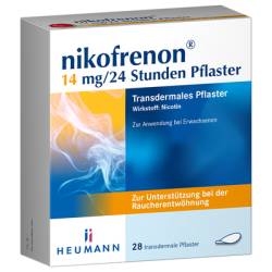 NIKOFRENON 14 mg/24 Stunden Pflaster transdermal 28 St von HEUMANN PHARMA GmbH & Co. Generica KG