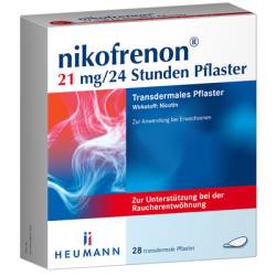 NIKOFRENON 21 mg/24 Stunden Pflaster transdermal 28 St von HEUMANN PHARMA GmbH & Co. Generica KG