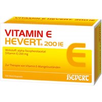 Vitamin E Hevert 200 I.e. Weichkapseln von HEVERT