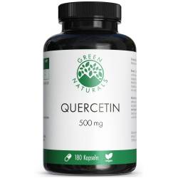 GREEN NATURALS Quercetin 500 mg hochdosiert vegan von Heilpflanzenwohl GmbH