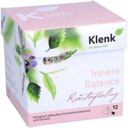 Innere Balance Kräuterfeeling Tee 12 Pyramidenbeut von Heinrich Klenk GmbH & Co. K