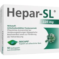 Hepar SL 320 mg Hartkapseln von Hepar SL