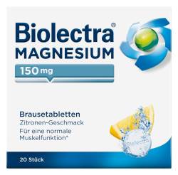 BIOLECTRA Magnesium Brausetabletten von Hermes Arzneimittel GmbH