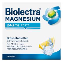 Biolectra MAGNESIUM 243mg forte Zitronengeschmack von Hermes Arzneimittel GmbH