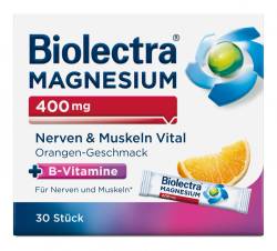 Biolectra MAGNESIUM 400mg Nerven & Muskeln Vital von Hermes Arzneimittel GmbH