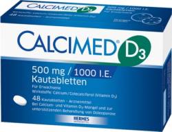 CALCIMED D3 500mg/1000 I.E. von Hermes Arzneimittel GmbH