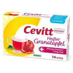 Cevitt immun Heißer Granatapfel zuckerfrei von Hermes Arzneimittel GmbH