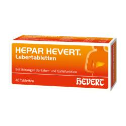 HEPAR HEVERT LEBERTABLETTEN von Hevert-Arzneimittel GmbH & Co. KG
