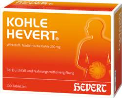 KOHLE Hevert Tabletten 100 St von Hevert-Arzneimittel GmbH & Co. KG