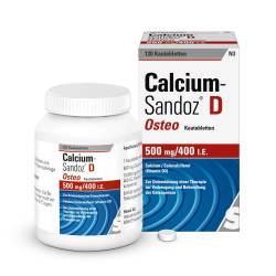 Calcium-Sandoz D Osteo 500mg/400 I.E. von Hexal AG