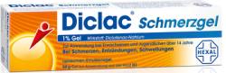 DICLAC Schmerzgel 1% 50 g von Hexal AG